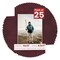 Dark Red Suede Mat Board for 10x15 Frames - Fits 8.5x11 Photos